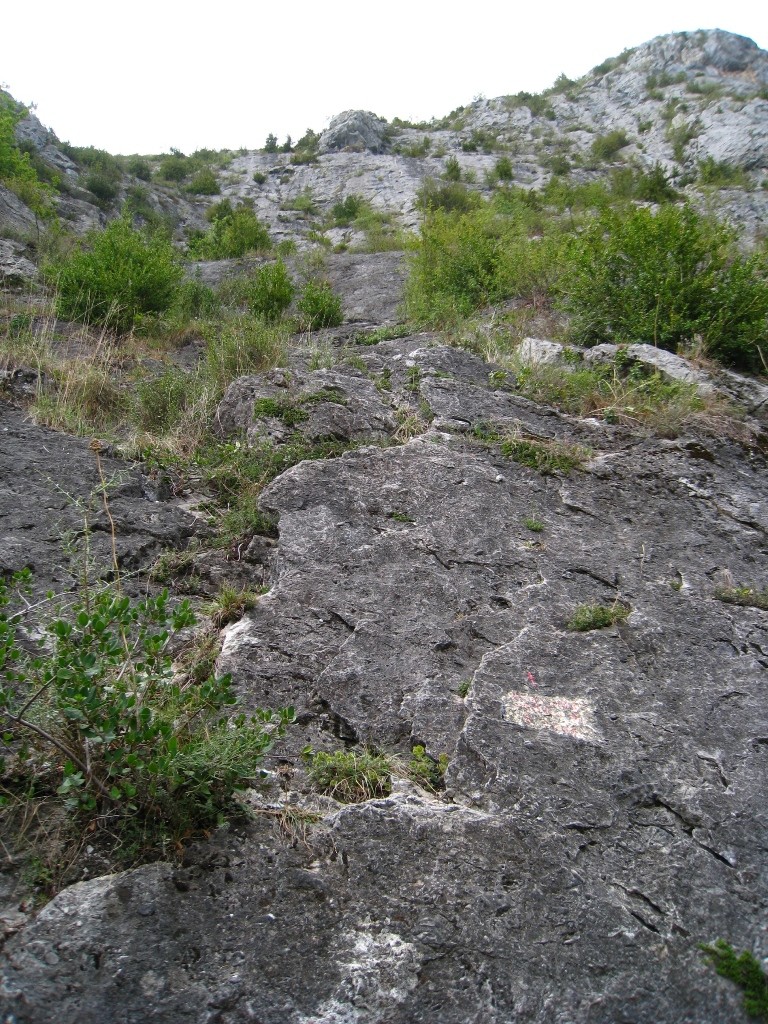 Prélude, au pied de la voie