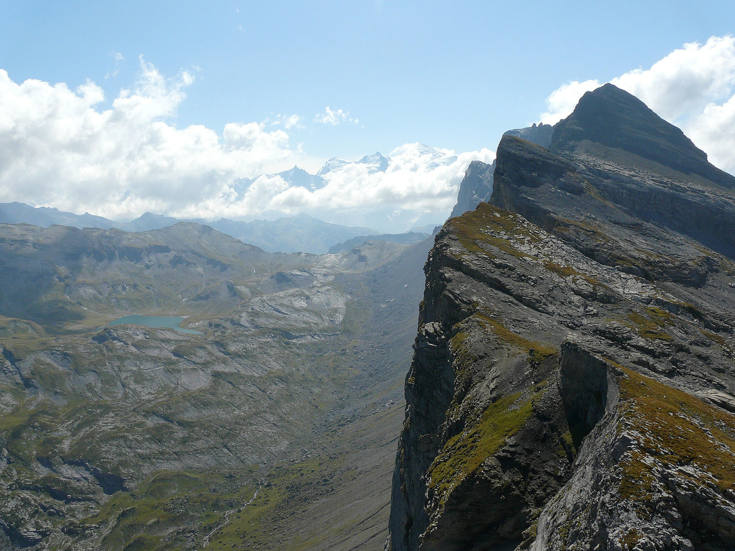 La vue depuis le sommet de la pointe de Sales