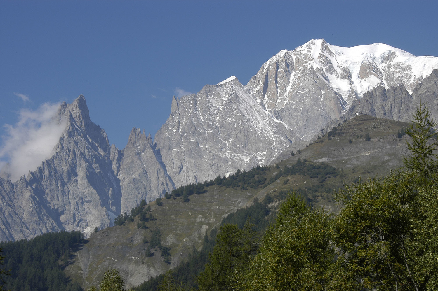 La Noire..la Blanche..et le Mt. Blanc