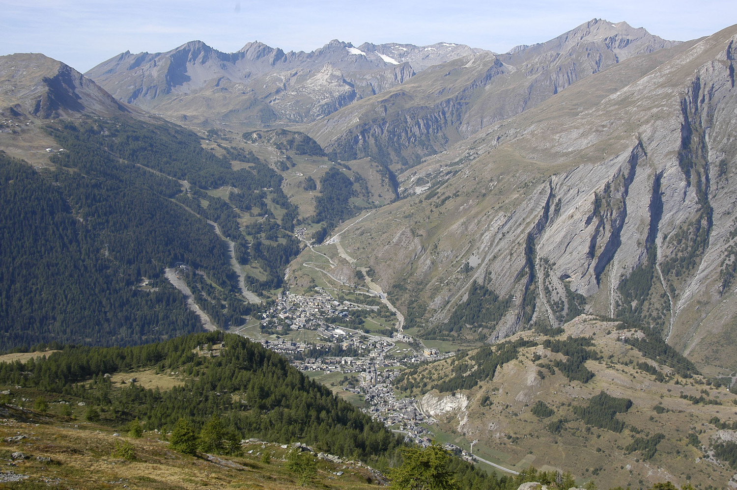 Vue sur La Thuile