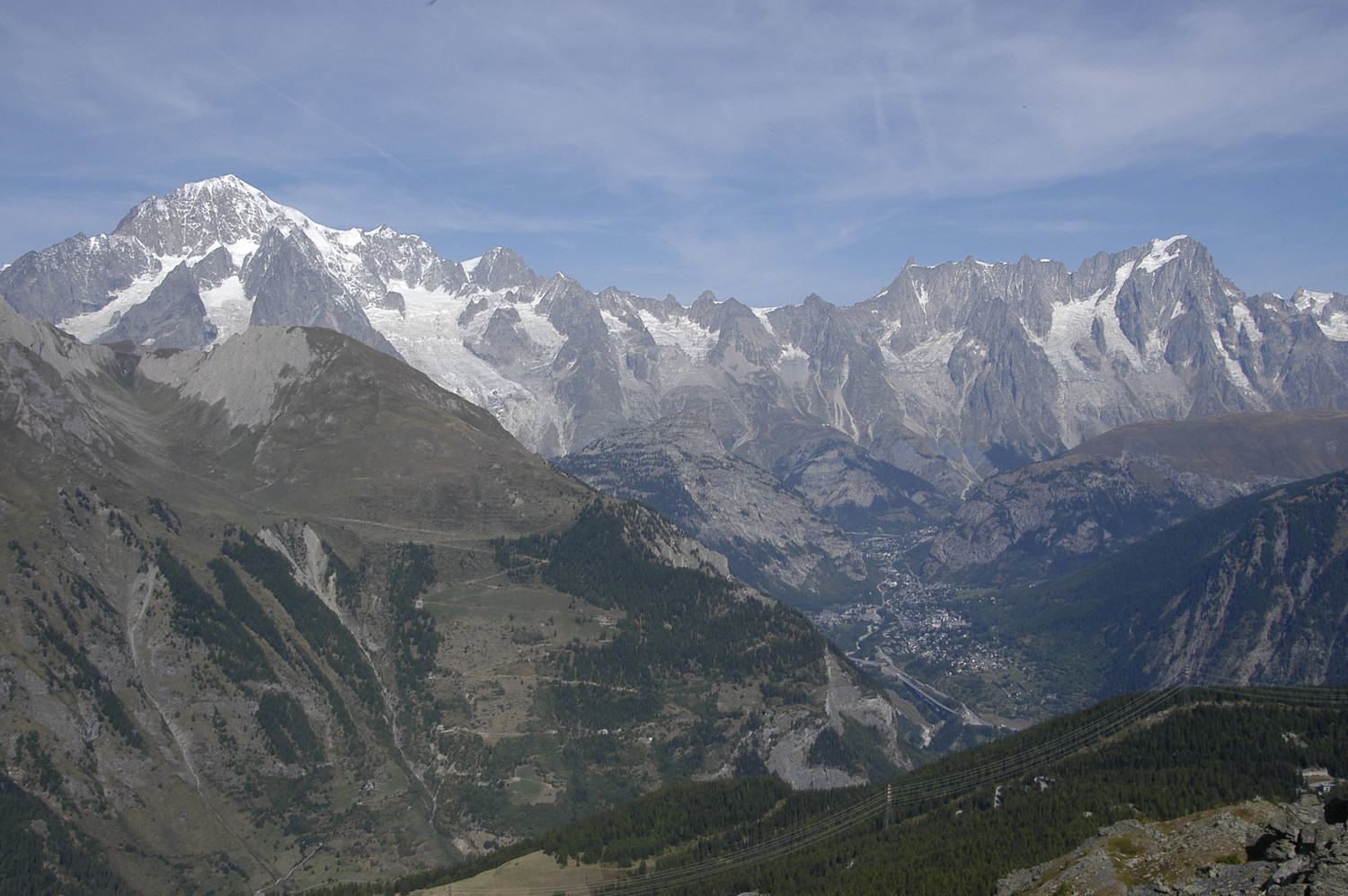 Tout le sud Mt. Blanc