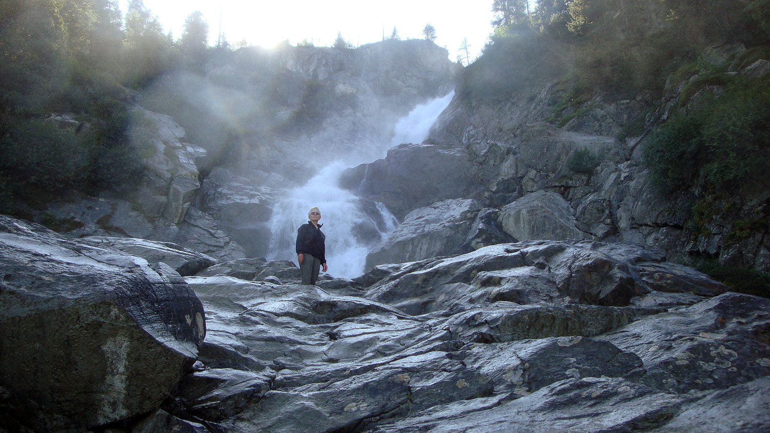 Embruns sur cascade du Ruitor