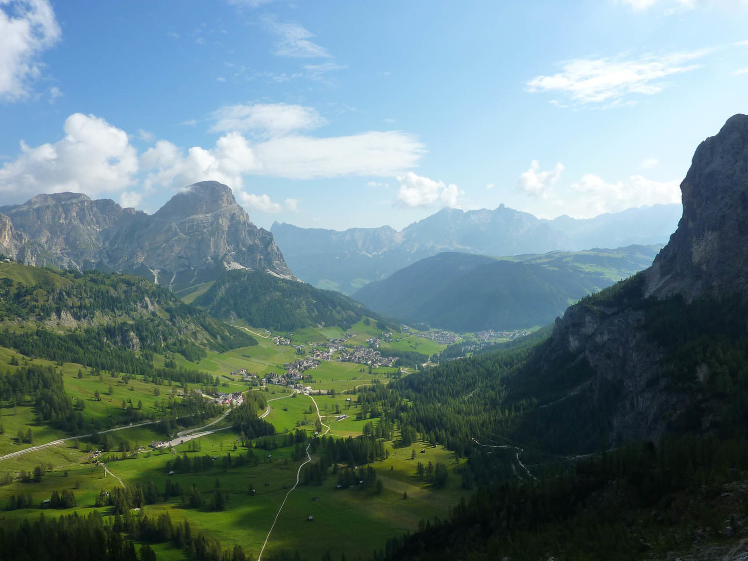 Vallon vers Colfosco