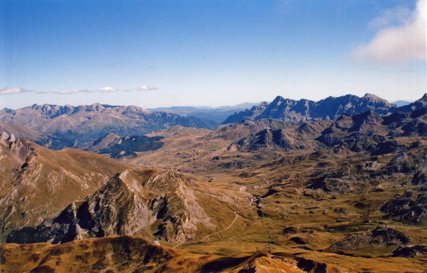 vue sur le col du pourtalet