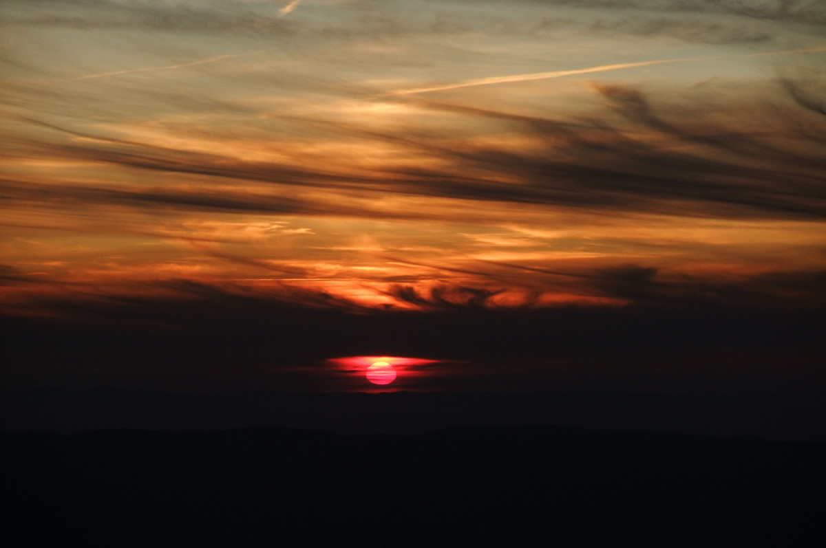 Crépuscule, en montant à la Grande Lauzière