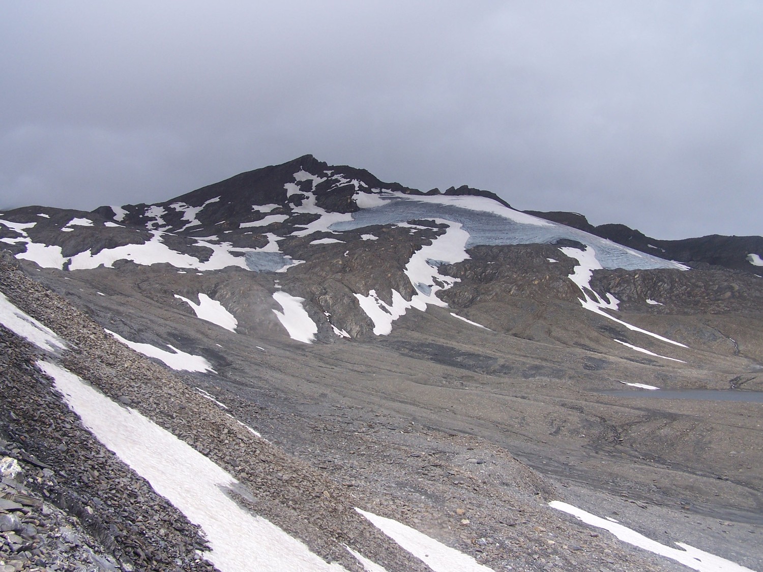 Pte Léchaud et le reste du glacier des Chavannes
