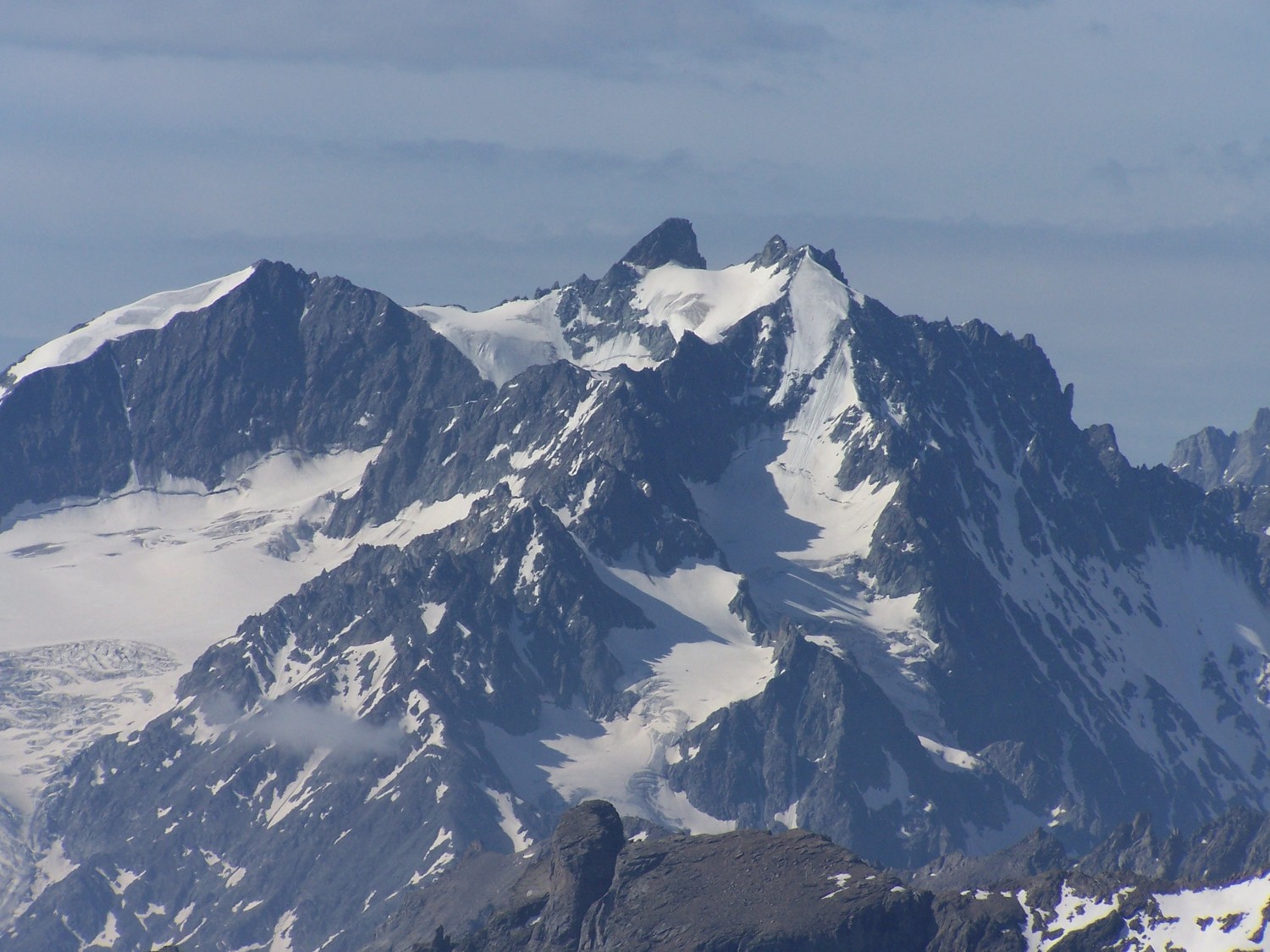 Les Agneaux vu du Gd Galibier