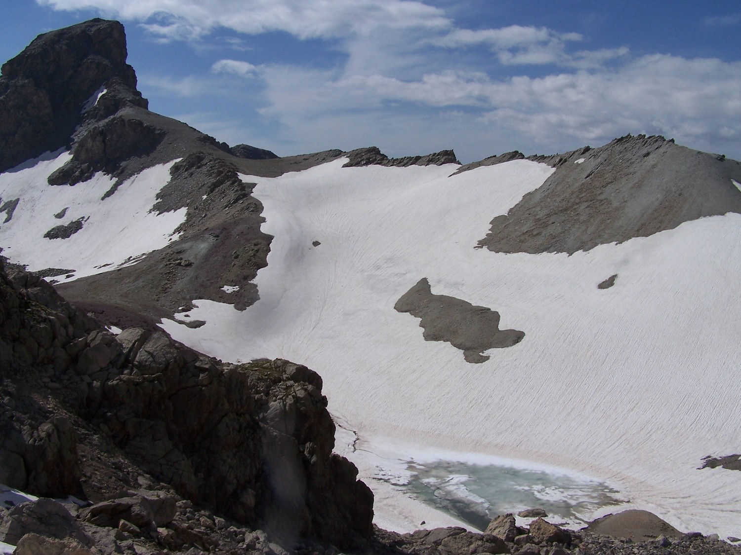 voie normale du Gd Galibier