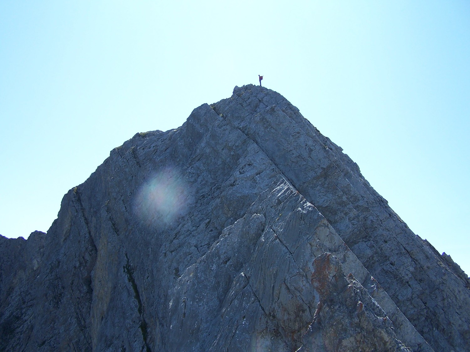 Pointe de la Blonnière, SUMMIT! arête à Marion