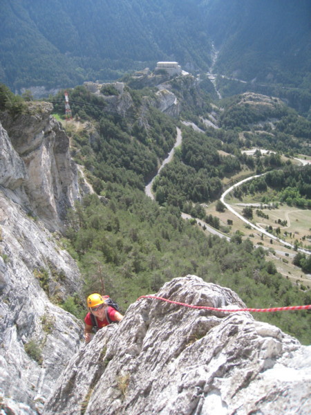court passage en arête