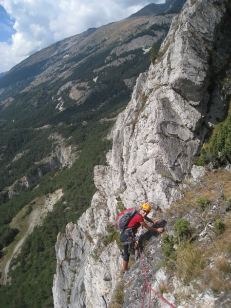 dans l'une des traversée