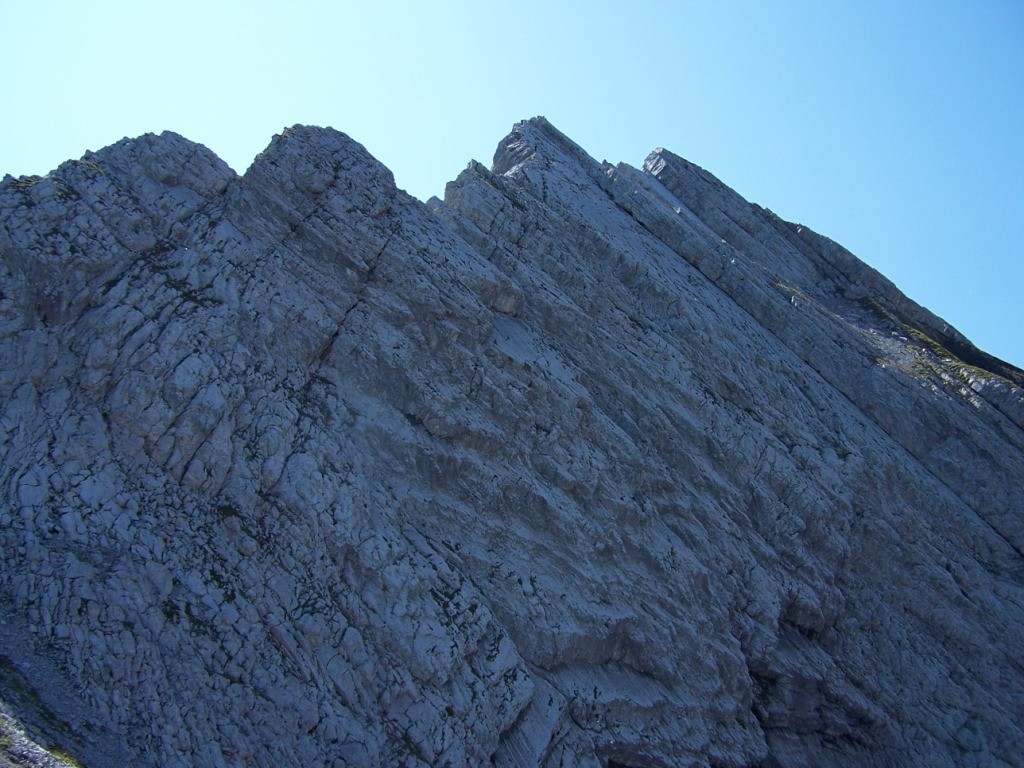 Depuis L3 vu sur l'arête à Marion
