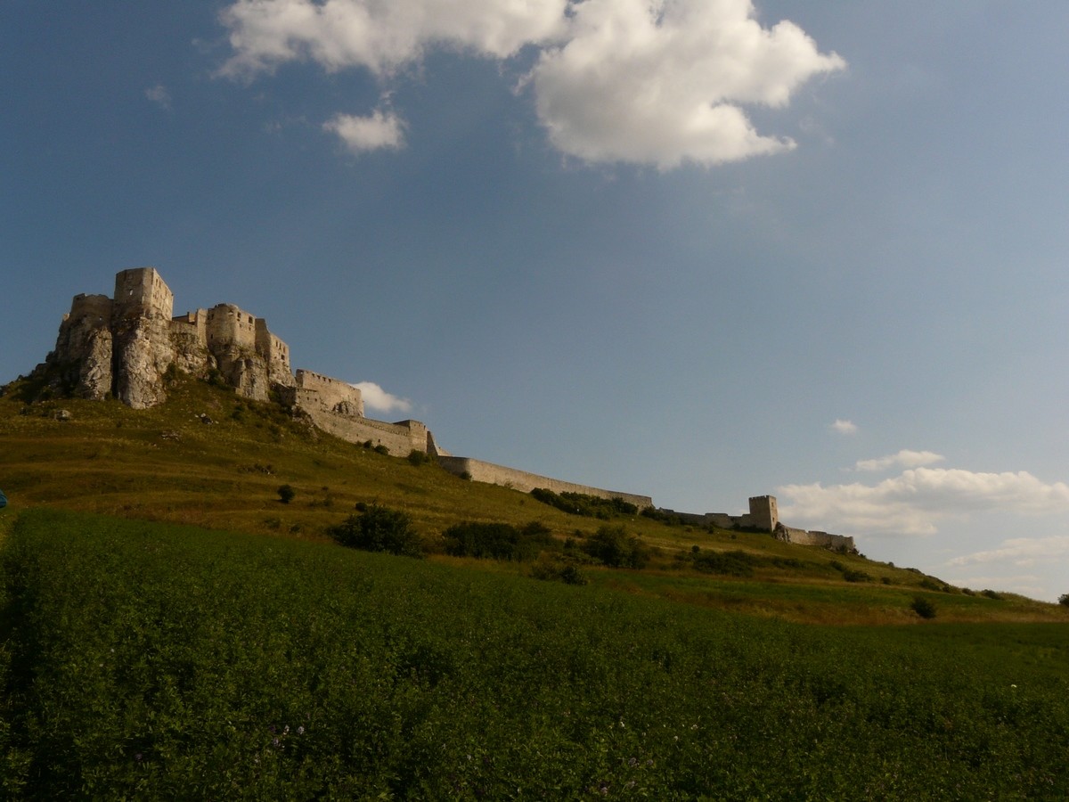 Château de Spiš - versant W