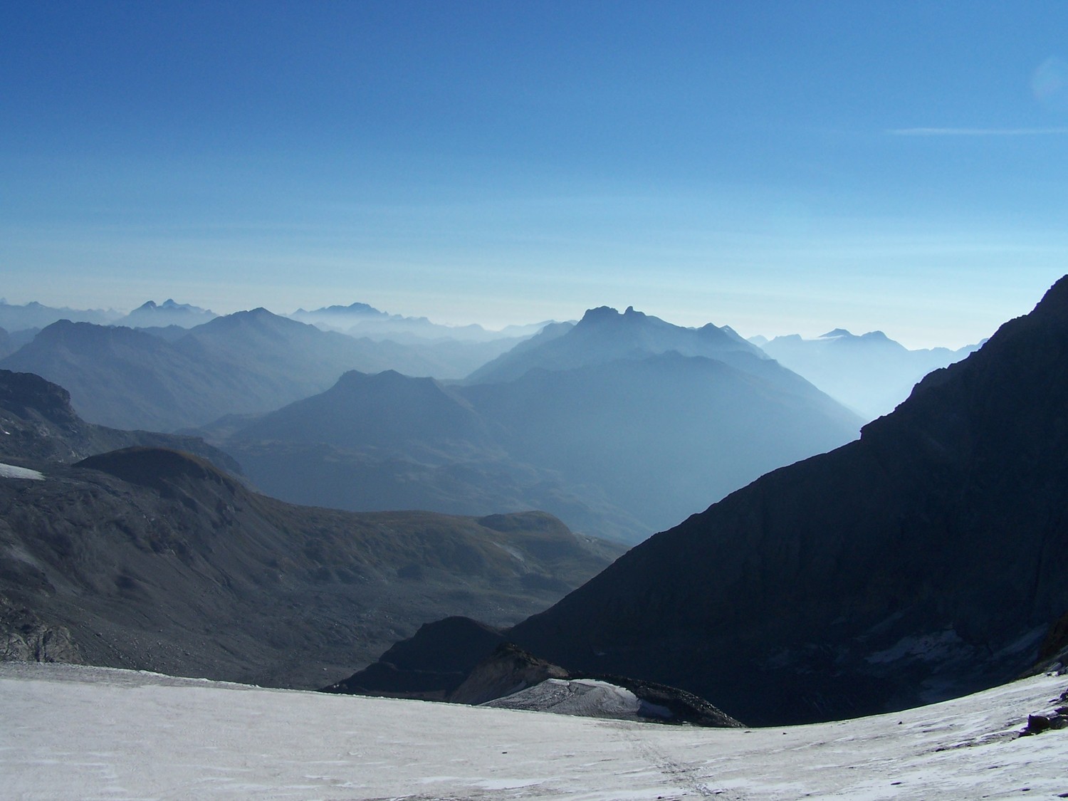 Le gd Roc Noir vu du col de Labby