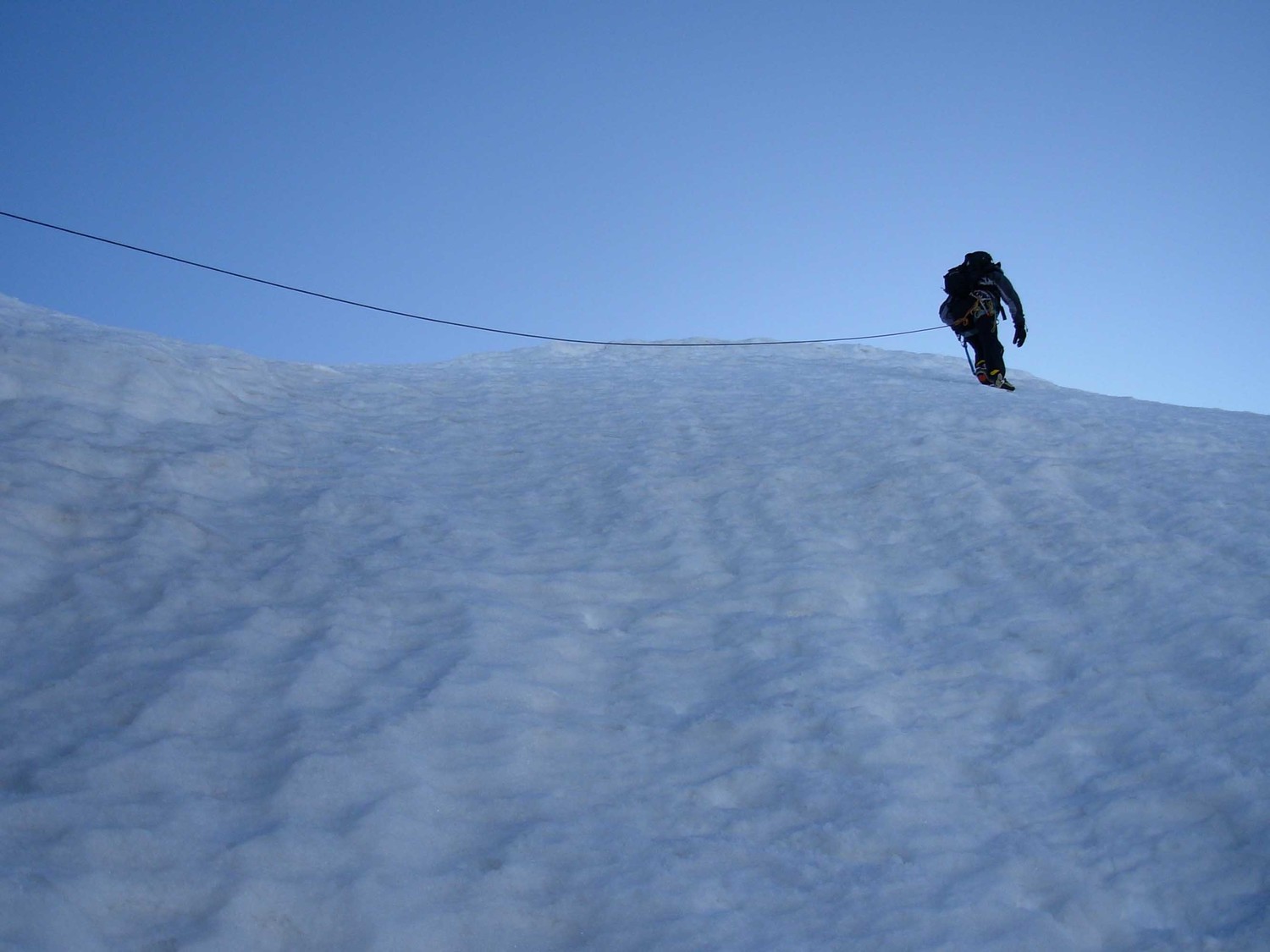 progression sur arête