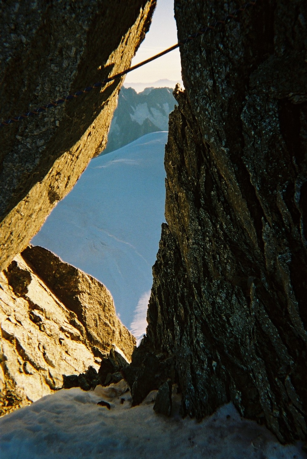 Dans l'arête NW
