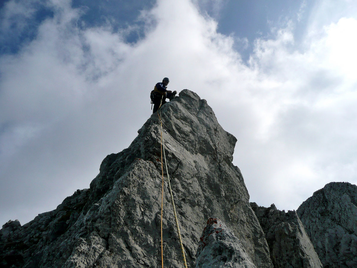 Arête terminale de la Mamule, Aravis