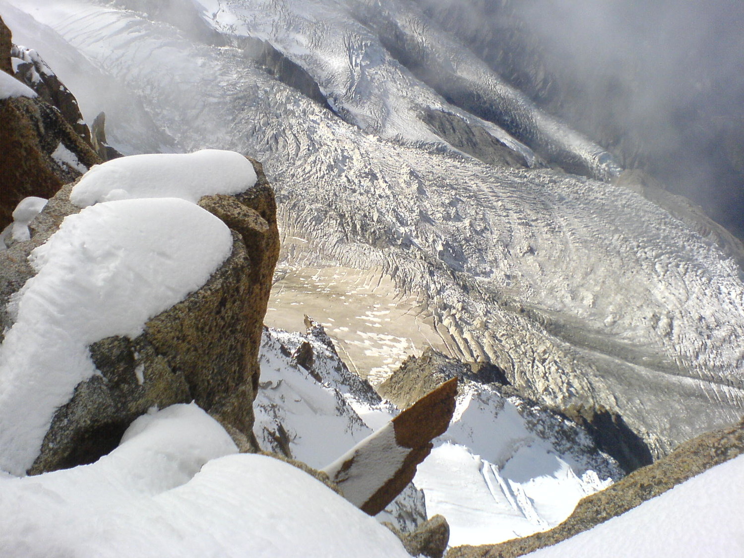 vue sur le glacier
