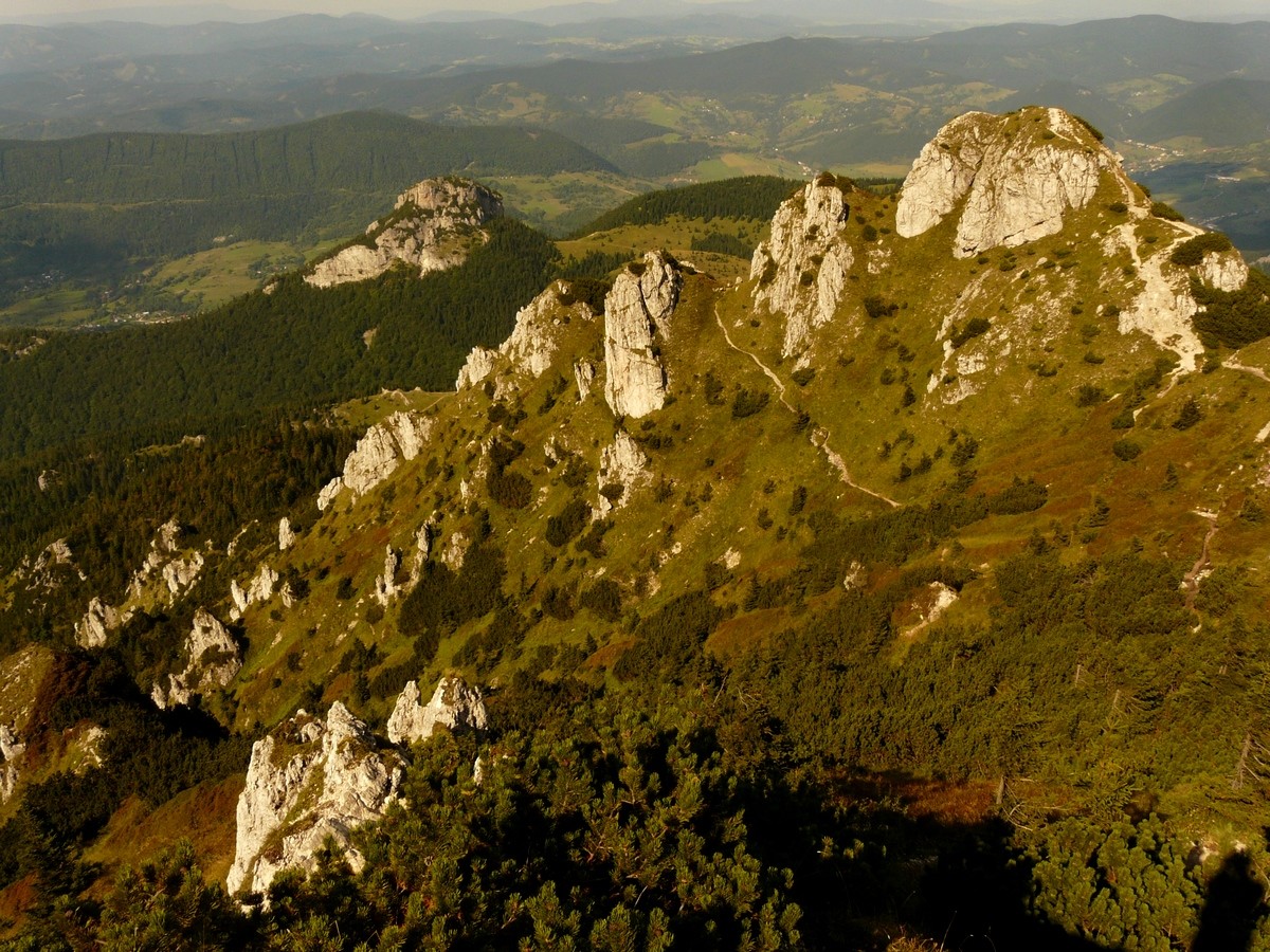 Veľký Rozsutec - descente en verant N