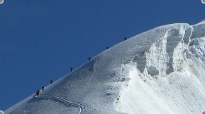 Arête au Weissmiess
