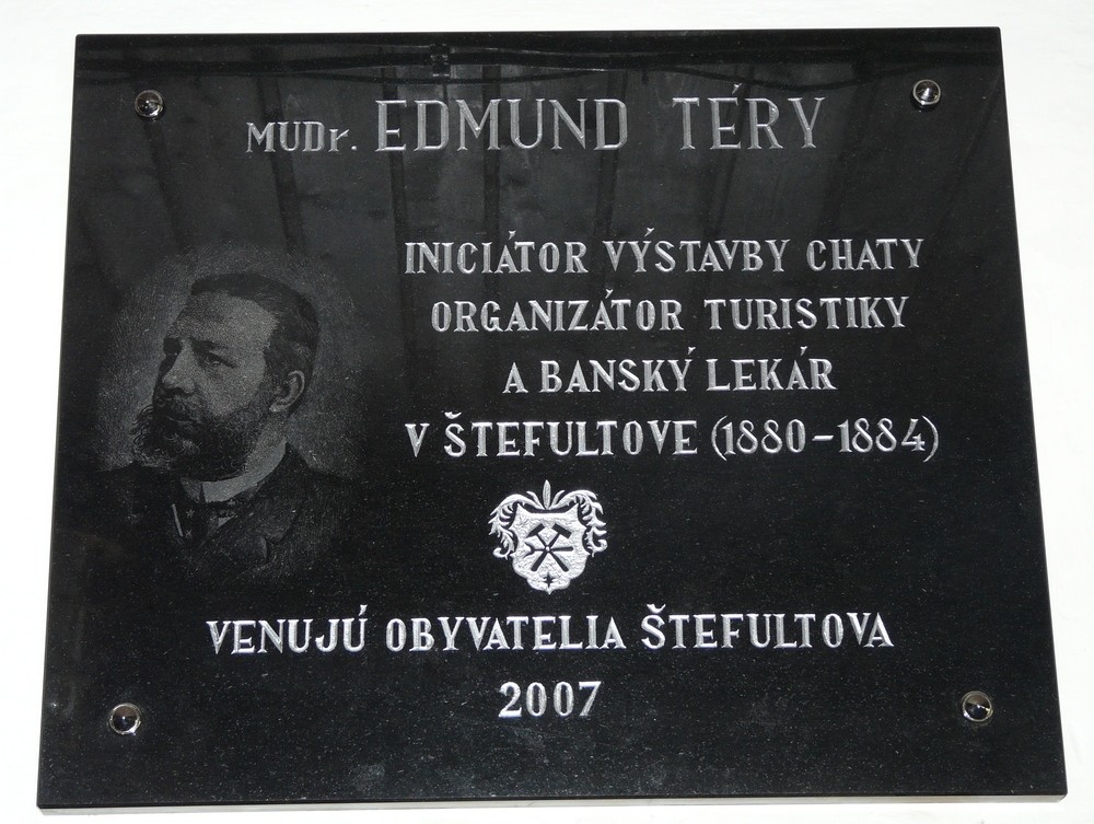 Téryho chata en hommage à Edmund Téry