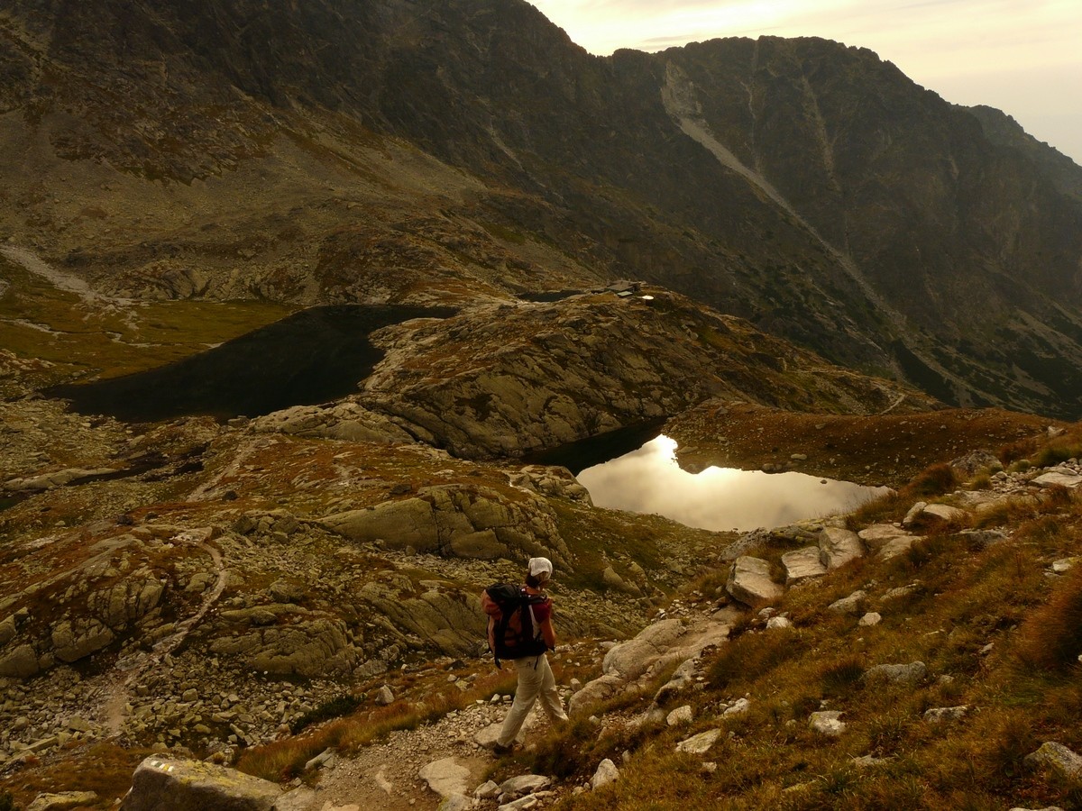 Au dessus des lacs Pät' Spisskych plies