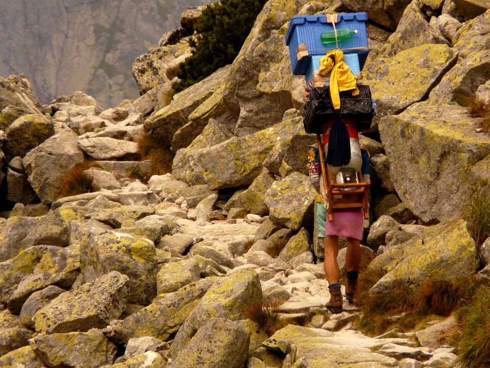 Portage aux Zbojnícka chata - avis aux volontaires!