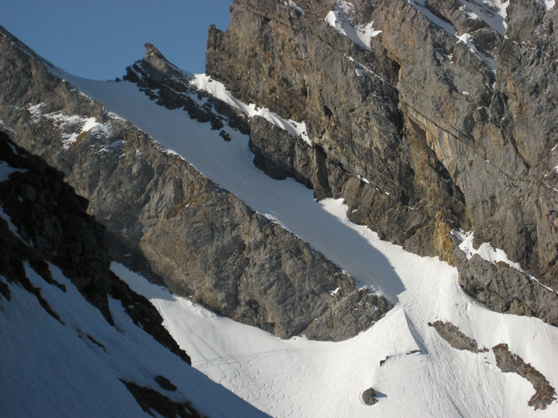 Couloir nord Paré de la Joux