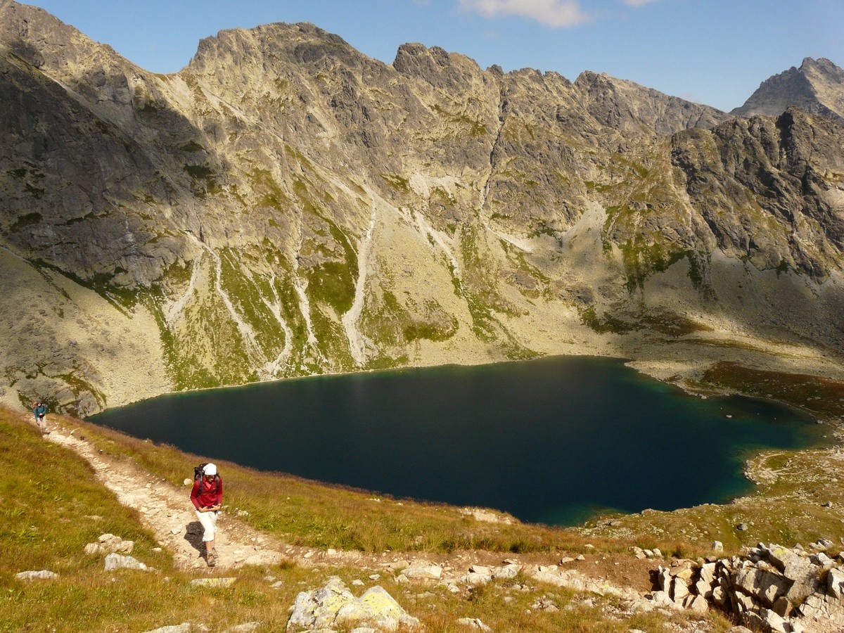 Au dessus du Veľké Hincovo Pleso