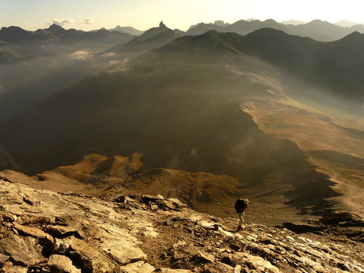 Au dessus du Col Agnel