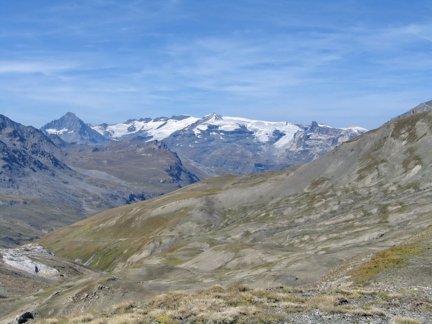 les glaciers de la vanoise, du lac de la rocheure