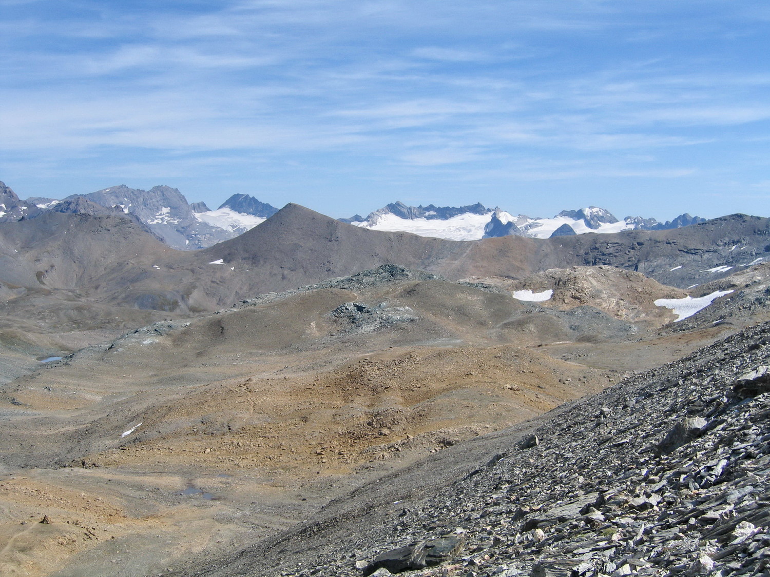 des levannas à la pointe francesetti, de la pointe du pisset