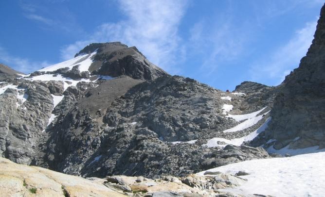 col d'Ambin - bivouac Blais en vu