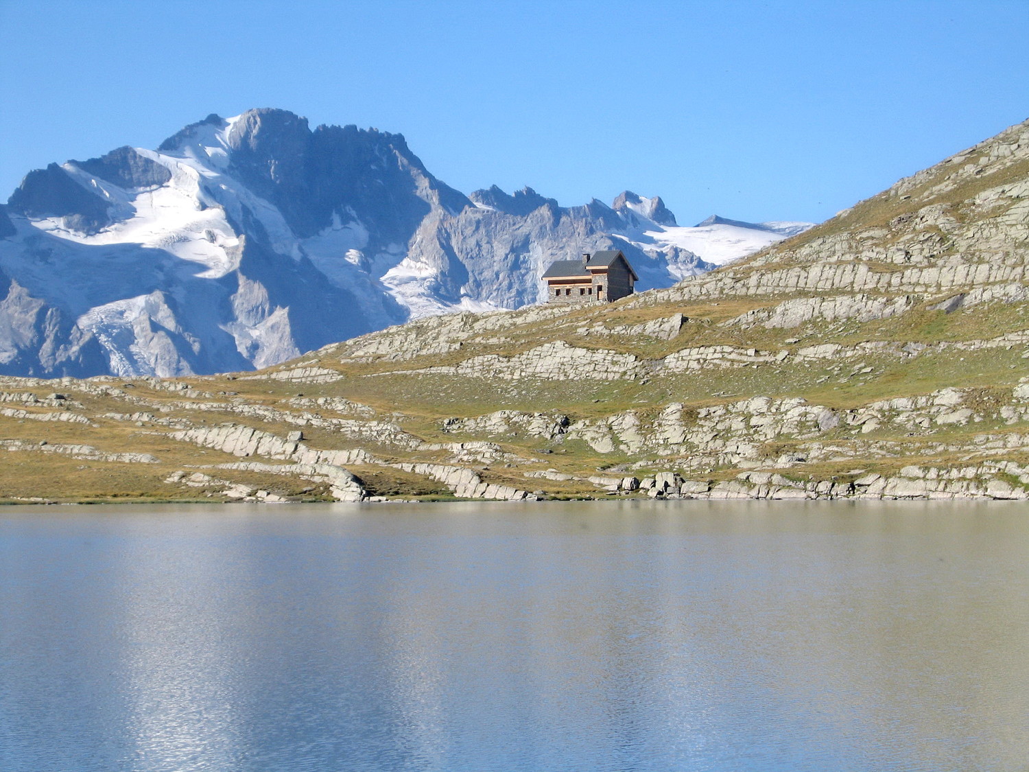 le rateau, du lac du goléon