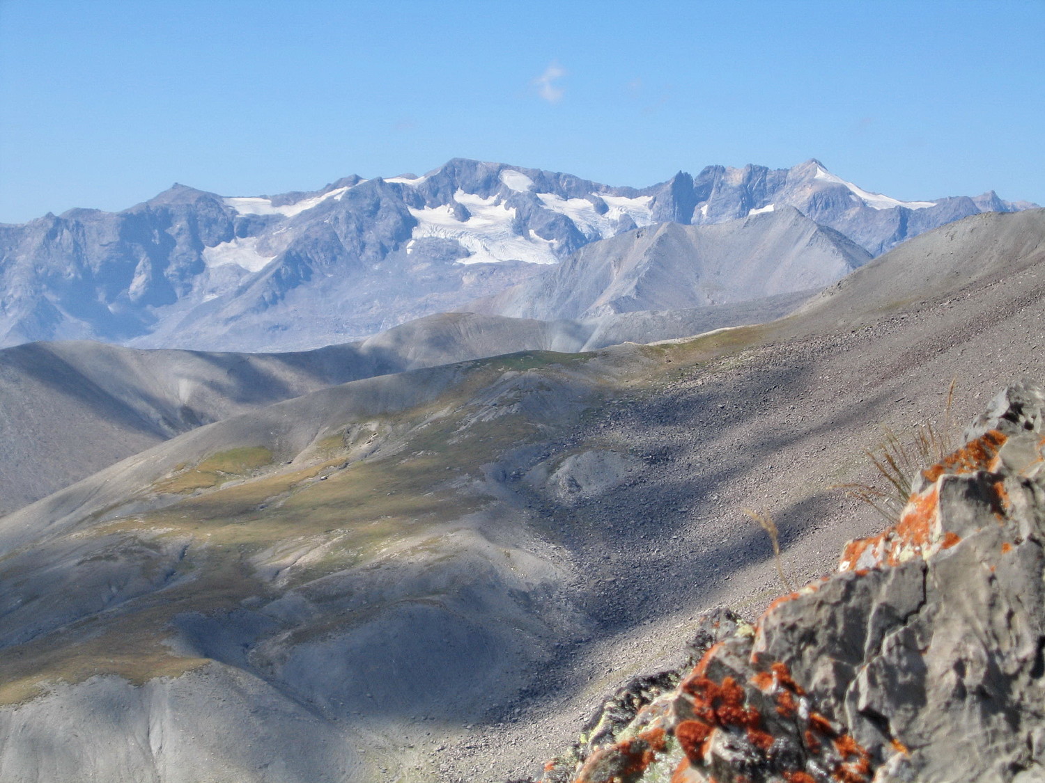les grandes rousses, de la roche du vallon