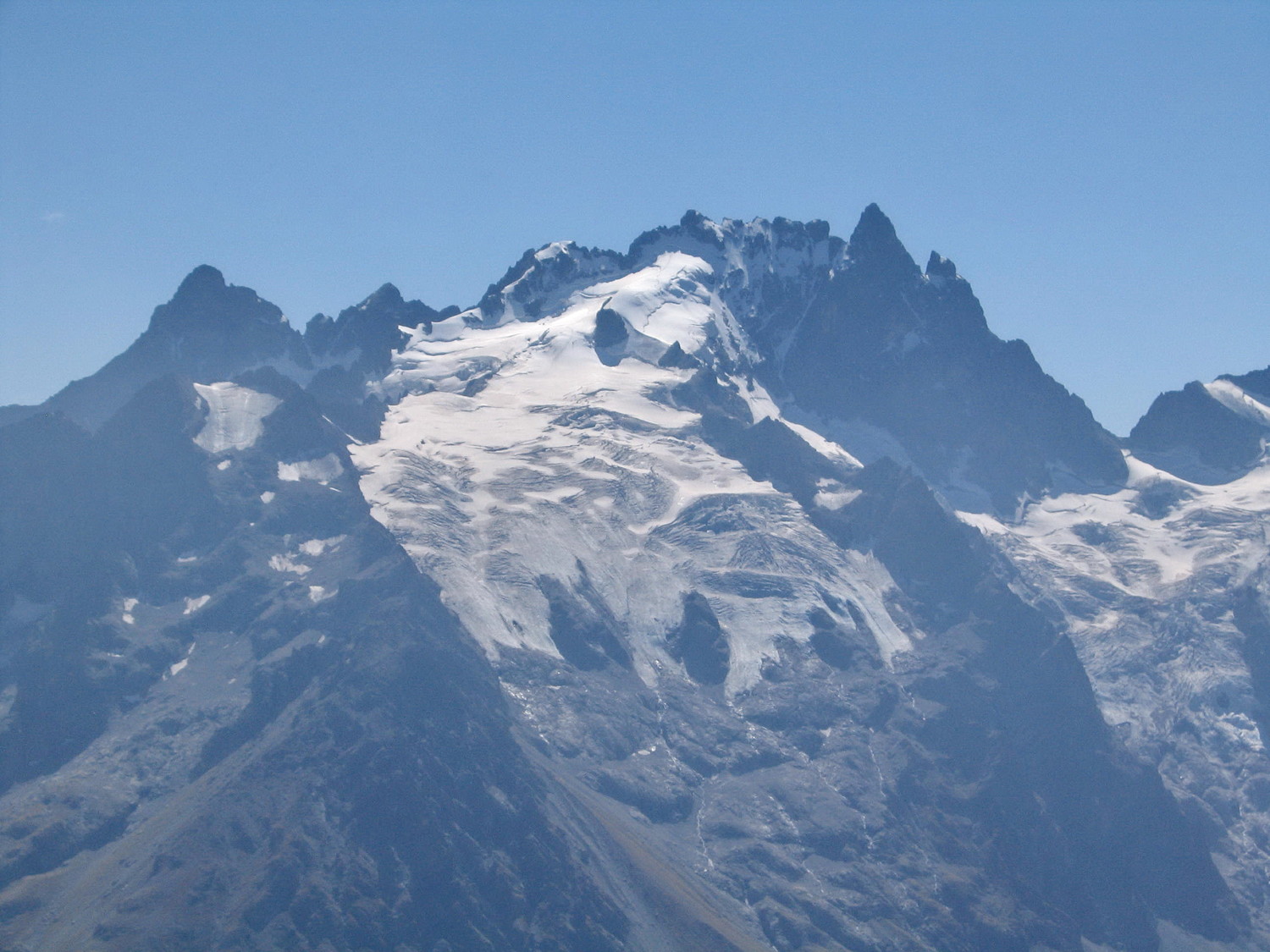 la meije, de la roche du vallon