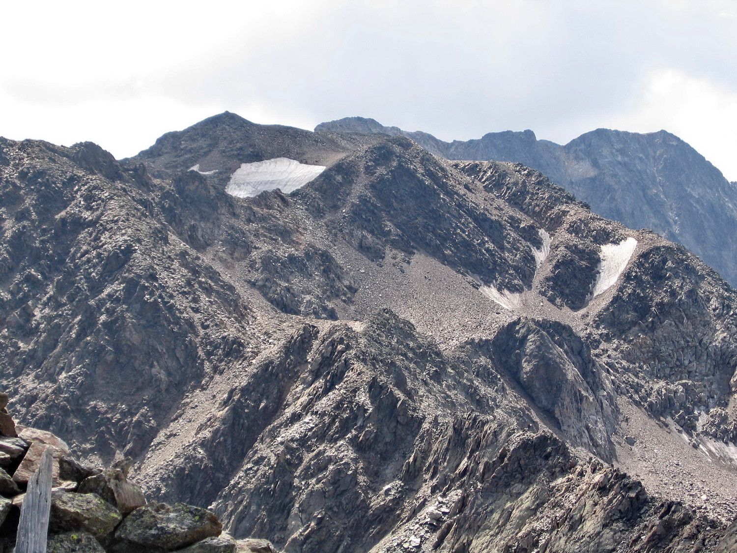dôme de la cochette, du roc de la balme
