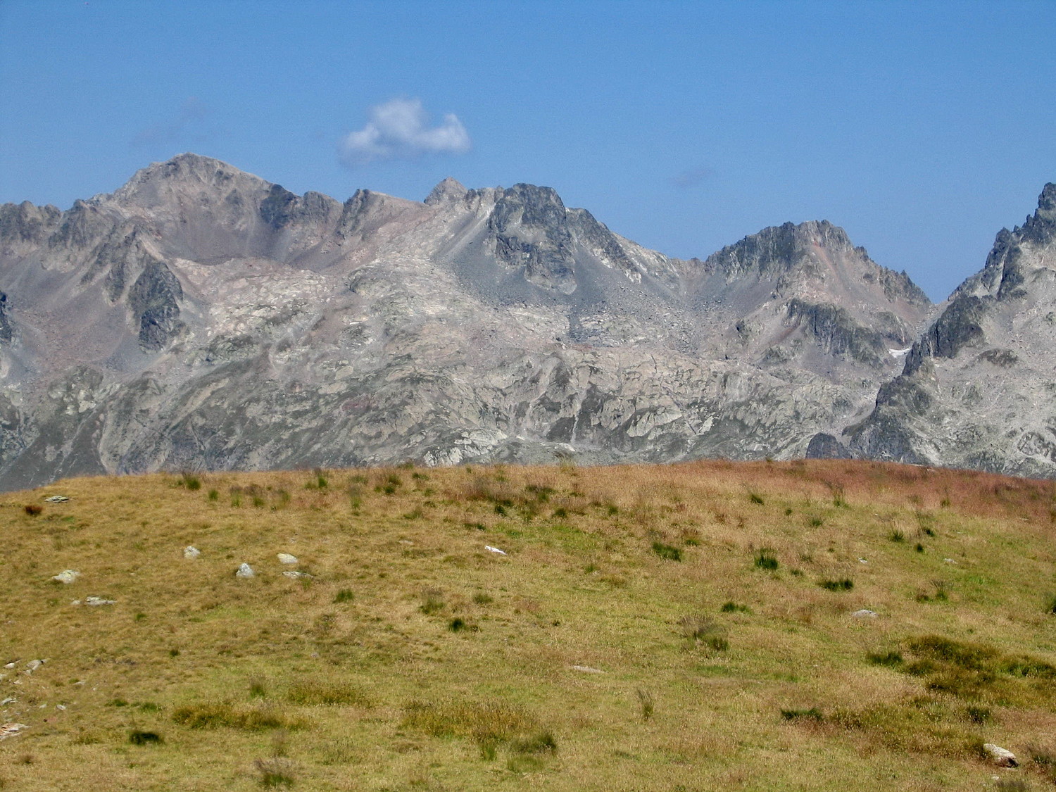 le rocher blanc, de la croix de picheux