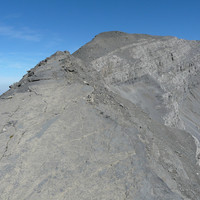 Le Mont Ruan, l'arête finale
