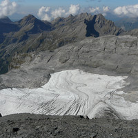 Glacier du Ruan versant Fer à Cheval