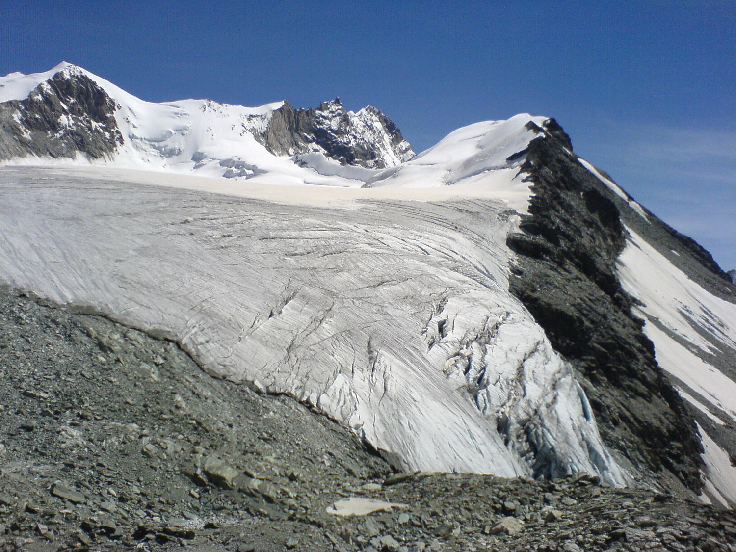 sortie du glacier tracuit