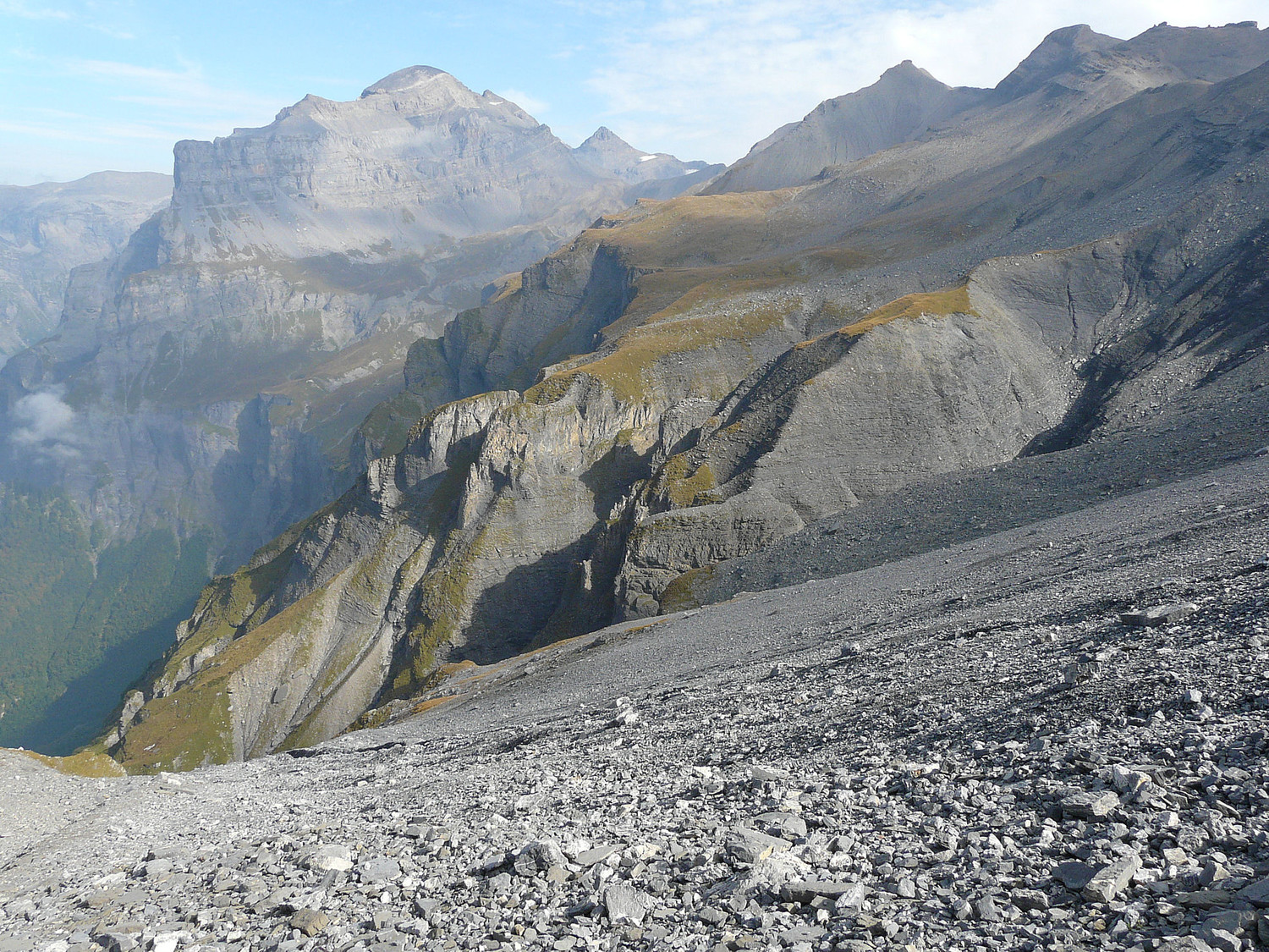 Cheneau Noir et Tenneverge en arrière plan
