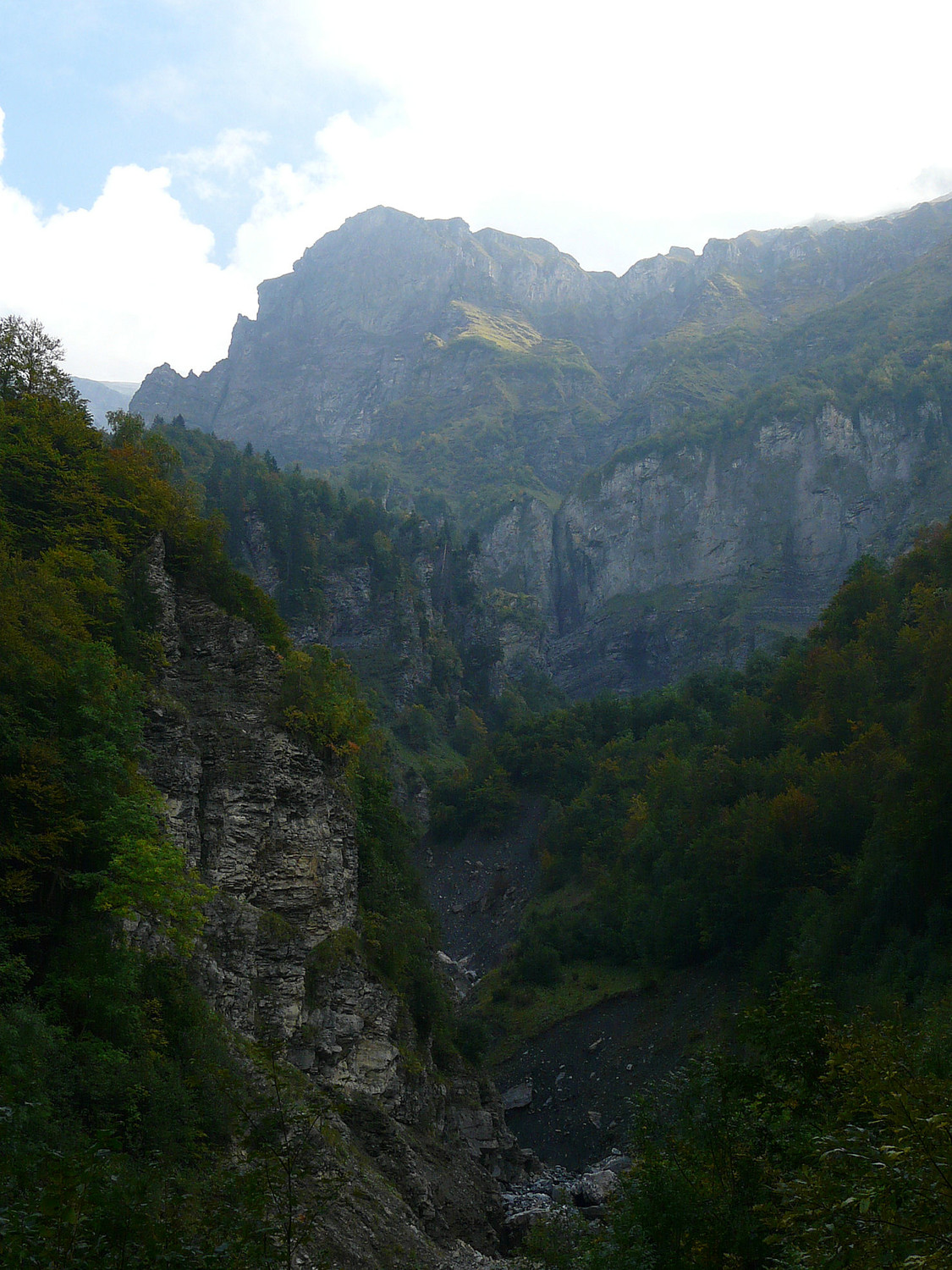 La Tête Noire depuis le Fer à Cheval