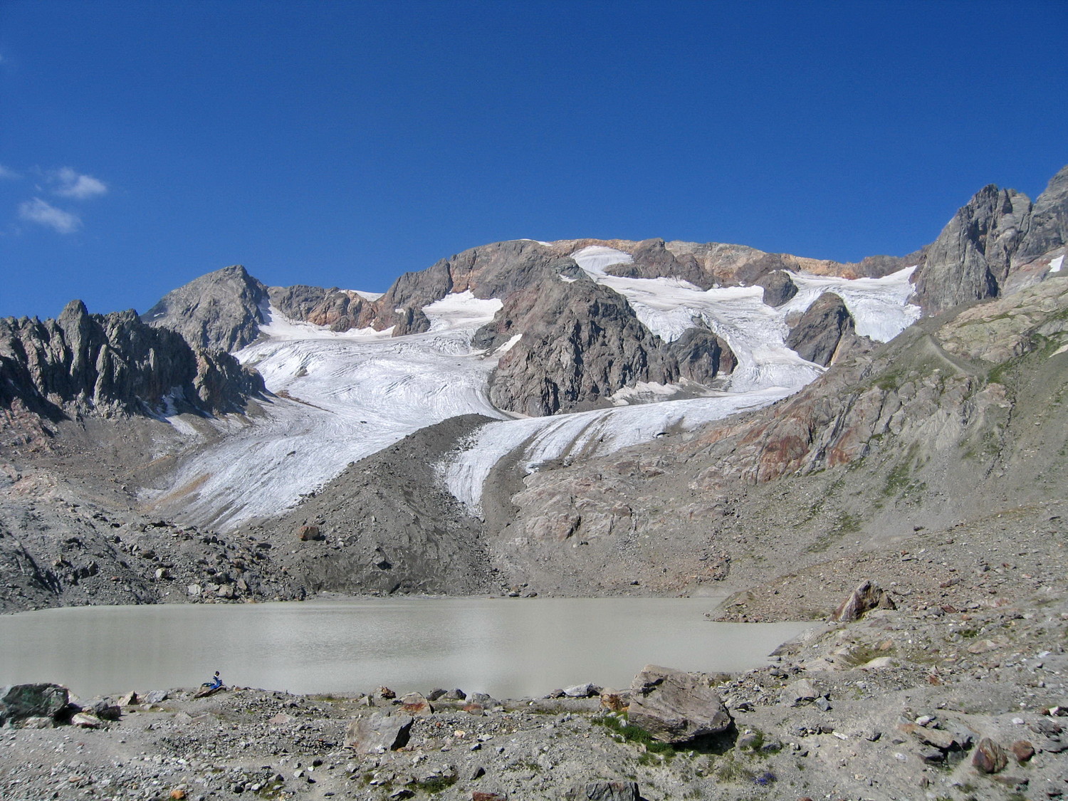 le pic bayle, du lac des quirlies