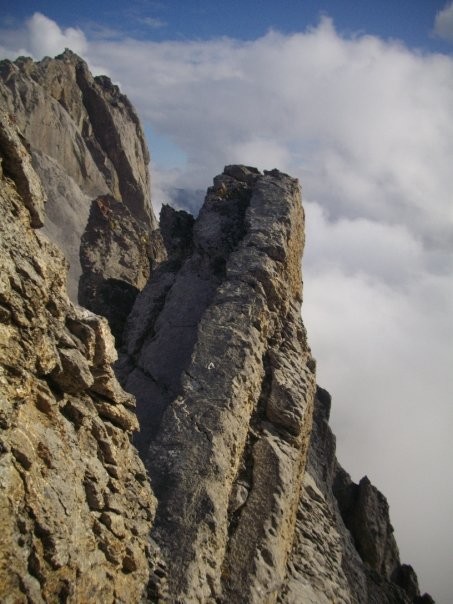 La jolie partie du fil d'arête