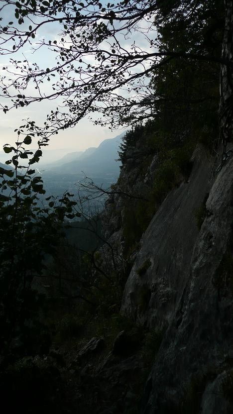 La Maladière : Départ des rappels des Tropiques