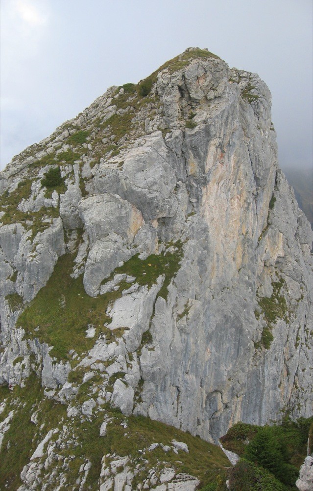 Le sommet de la Pointe du Tuet depuis l'antécime