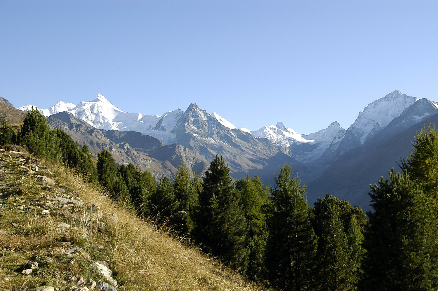 du Zinalrothorn à la Dt. Blanche