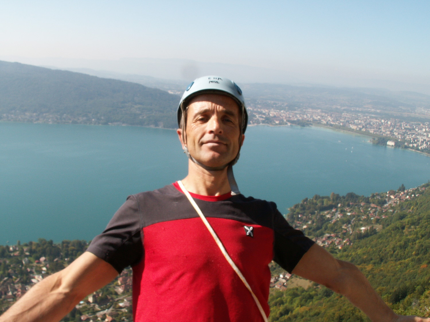 Fin de journée sur le lac d'ANNECY