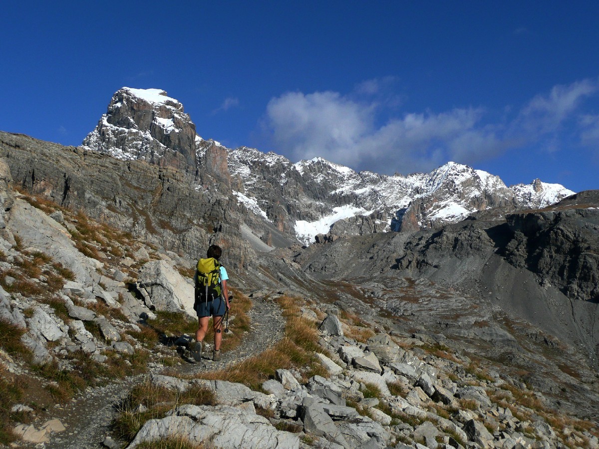Montée au refuge du Chambeyron